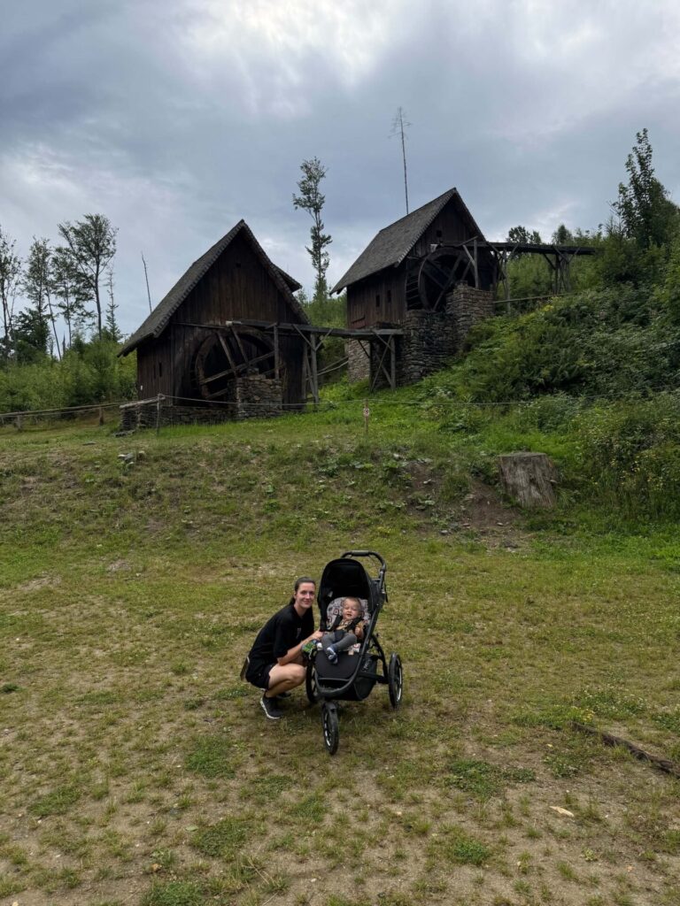 Zlatokopecký skanzen Zlaté hory